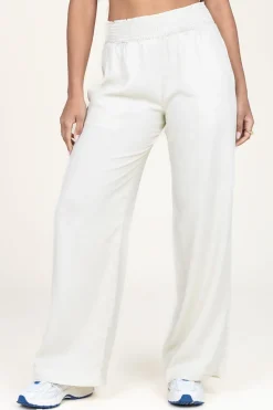 Shop Bella Dahl Tencel Wide Leg Pants Iris | Beige... | | Little Soho