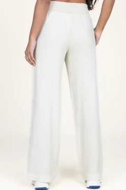 Shop Bella Dahl Tencel Wide Leg Pants Iris | Beige... | | Little Soho
