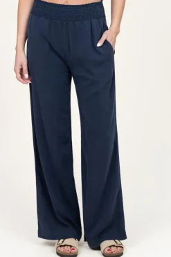 Sale Bella Dahl Tencel Wide Leg Pants Iris | Blue... | | Little Soho