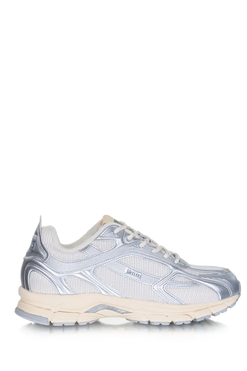 Discount Mercer The Re-Run Vintage Sneaker | Silver... | | Little Soho