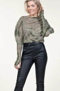 Store Mes Demoiselles Tie-Dye Alpaca Cropped Sweater Torny | Beige... | | Little Soho