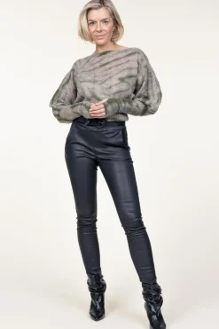 Store Mes Demoiselles Tie-Dye Alpaca Cropped Sweater Torny | Beige... | | Little Soho