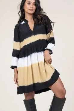 New ba&sh Tie-Dye Dress Vlada | Yellow... | | Little Soho