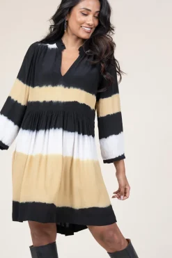 New ba&sh Tie-Dye Dress Vlada | Yellow... | | Little Soho