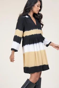 New ba&sh Tie-Dye Dress Vlada | Yellow... | | Little Soho