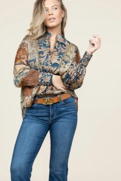 Sale Mes Demoiselles Top With Balloon Sleeves Norma | Multi... | | Little Soho