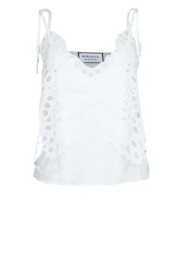 Fashion Berenice Top With Butterfly Embroidery Thais | Natural... | | Little Soho