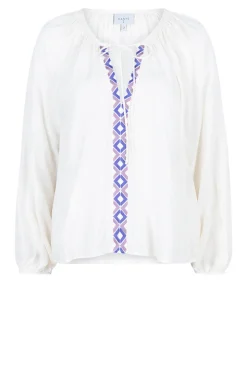 Clearance Dante 6 Top With Embroidered Details Astia | Natural... | | Little Soho