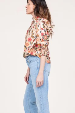 Cheap Est'Seven Top With Embroidery And Sequins Elise | Multi... | | Little Soho