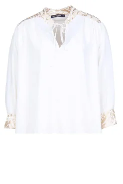 Clearance Greek Archaic Kori Top With Embroidery Isadora | Gold... | | Little Soho