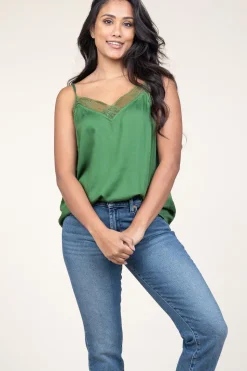 Cheap Stella Forest Top With Lace Phily | Green... | | Little Soho