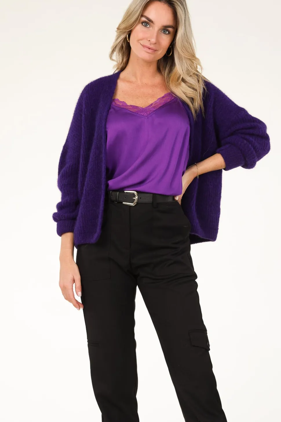 Store Stella Forest Top With Lace Phily | Purple... | | Little Soho