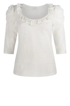 Outlet Aaiko Top With Ruffles Vanita | White... | | Little Soho