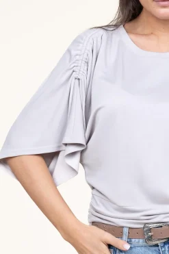 Hot Dante 6 Top With Smocked Details Cles | Natural... | | Little Soho