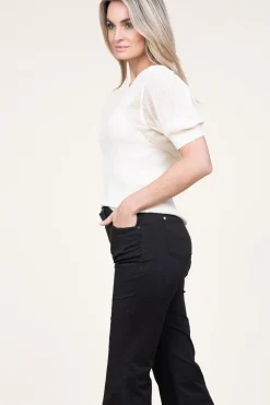 Best Aaiko Top With Transparant Top Ellen | Natural... | | Little Soho