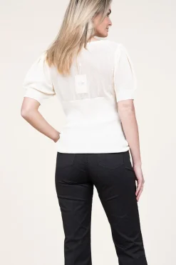 Best Aaiko Top With Transparant Top Ellen | Natural... | | Little Soho