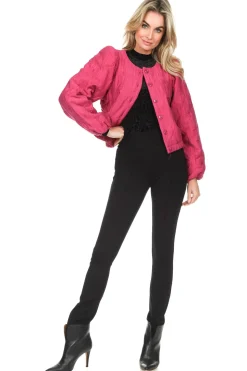 Online Aaiko Top With Velvet Design Gena | Black... | | Little Soho