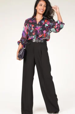 Fashion Dante 6 Transparant Blouse With Print Almira | Multi... | | Little Soho