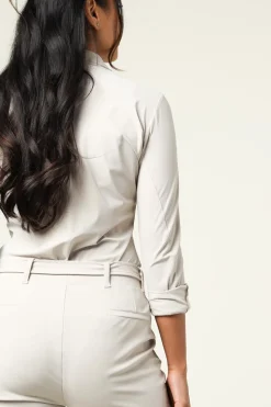 Best Sale D-ETOILES CASIOPE Travelwear Blouse Petite | Cement... | | Little Soho