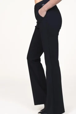 Shop D-ETOILES CASIOPE Travelwear High Waist Flared Pants Good | Black... | | Little Soho