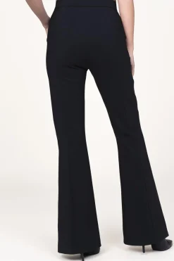 Shop D-ETOILES CASIOPE Travelwear High Waist Flared Pants Good | Black... | | Little Soho