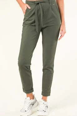Hot D-ETOILES CASIOPE Travelwear Pants Antigura | Green... | | Little Soho