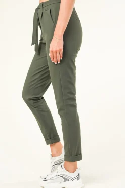 Hot D-ETOILES CASIOPE Travelwear Pants Antigura | Green... | | Little Soho