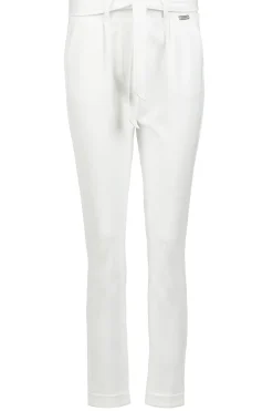 Best Sale D-ETOILES CASIOPE Travelwear Pants With Tie Belt Antigua | White... | | Little Soho