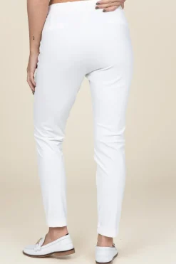 Best Sale D-ETOILES CASIOPE Travelwear Pants With Tie Belt Antigua | White... | | Little Soho