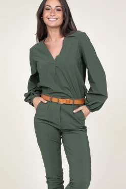 Flash Sale D-ETOILES CASIOPE Travelwear Top Aruby | Green... | | Little Soho