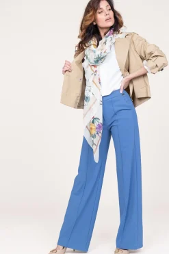 Cheap D-ETOILES CASIOPE Travelwear Wide Leg Pants Trixie | Blue... | | Little Soho