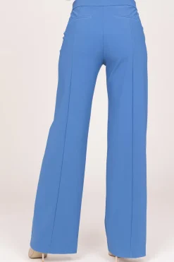 Cheap D-ETOILES CASIOPE Travelwear Wide Leg Pants Trixie | Blue... | | Little Soho