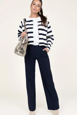 Outlet D-ETOILES CASIOPE Travelwear Wide Leg Pants Trixie | Blue... | | Little Soho