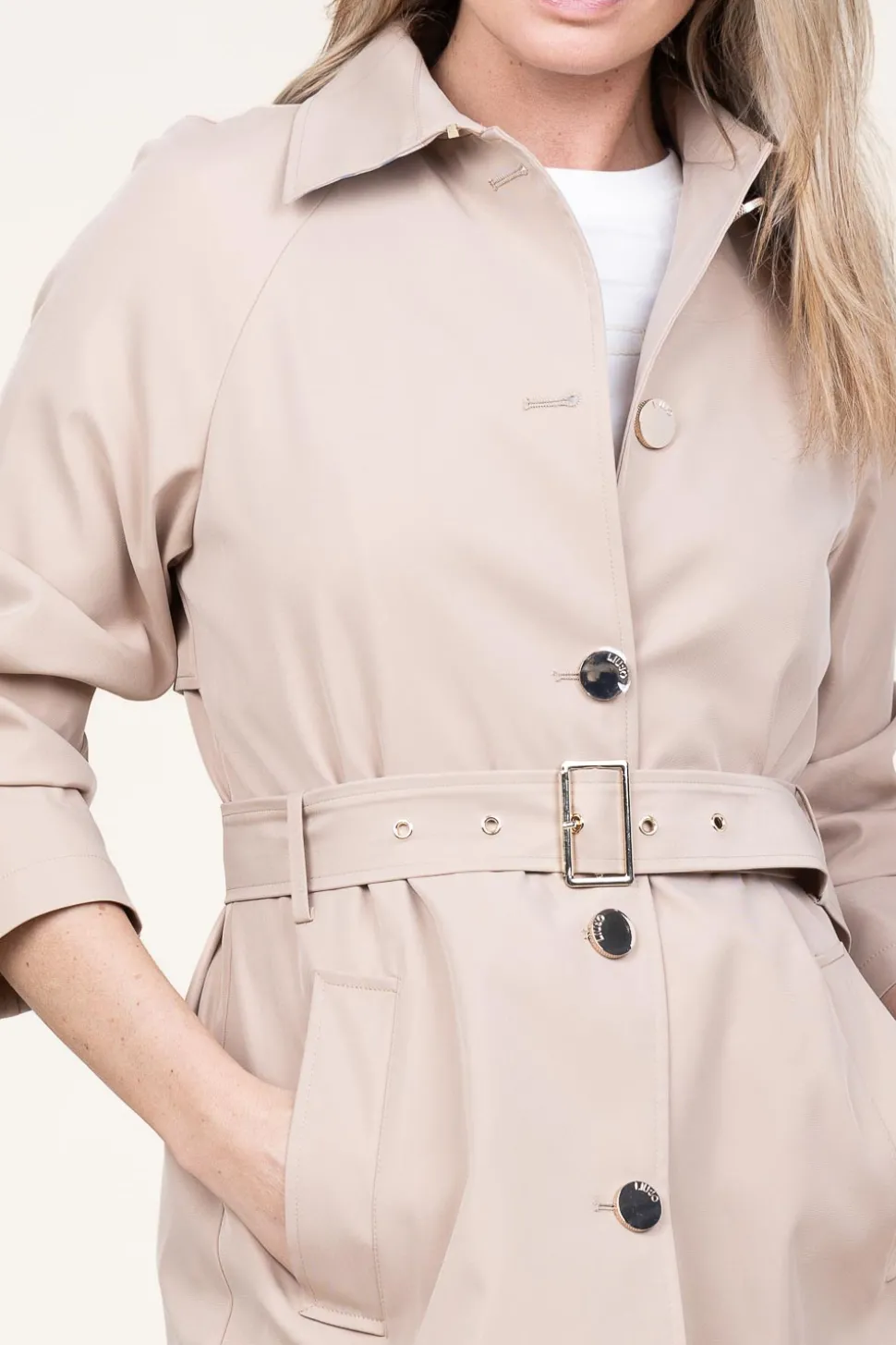 Best Sale Liu Jo Trenchcoat Guarrato | Camel... | | Little Soho