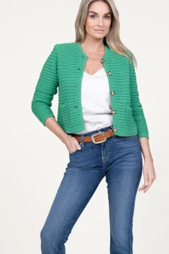 Flash Sale ba&sh Tricot Cardigan Gaspard | Green... | | Little Soho