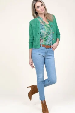Flash Sale ba&sh Tricot Cardigan Gaspard | Green... | | Little Soho