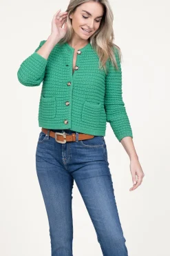 Flash Sale ba&sh Tricot Cardigan Gaspard | Green... | | Little Soho