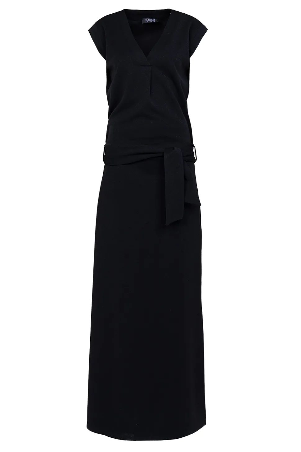 Discount D-ETOILES CASIOPE Tricot Maxi Dress With Lurex Gianni | Black... | | Little Soho