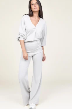 Discount D-ETOILES CASIOPE Tricot Pants With Lurex Fine | Natural... | | Little Soho