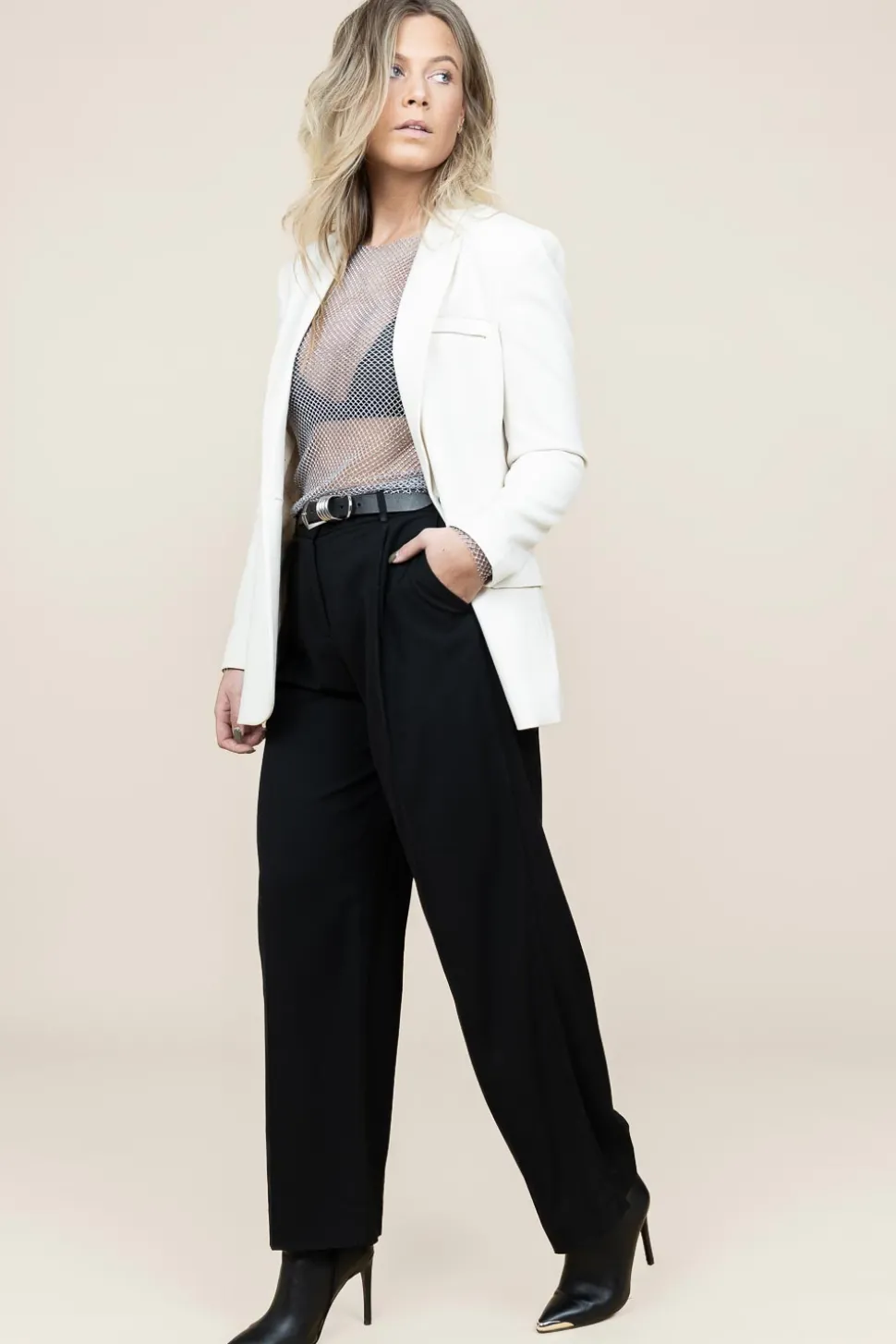 New ba&sh Trousers Gona | Black... | | Little Soho