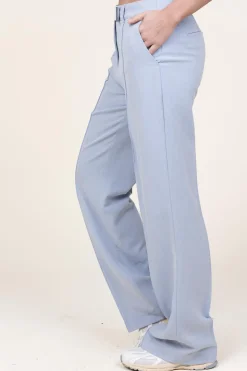 Cheap Aaiko Trousers With Belt Closure Chantalle | Blue... | | Little Soho
