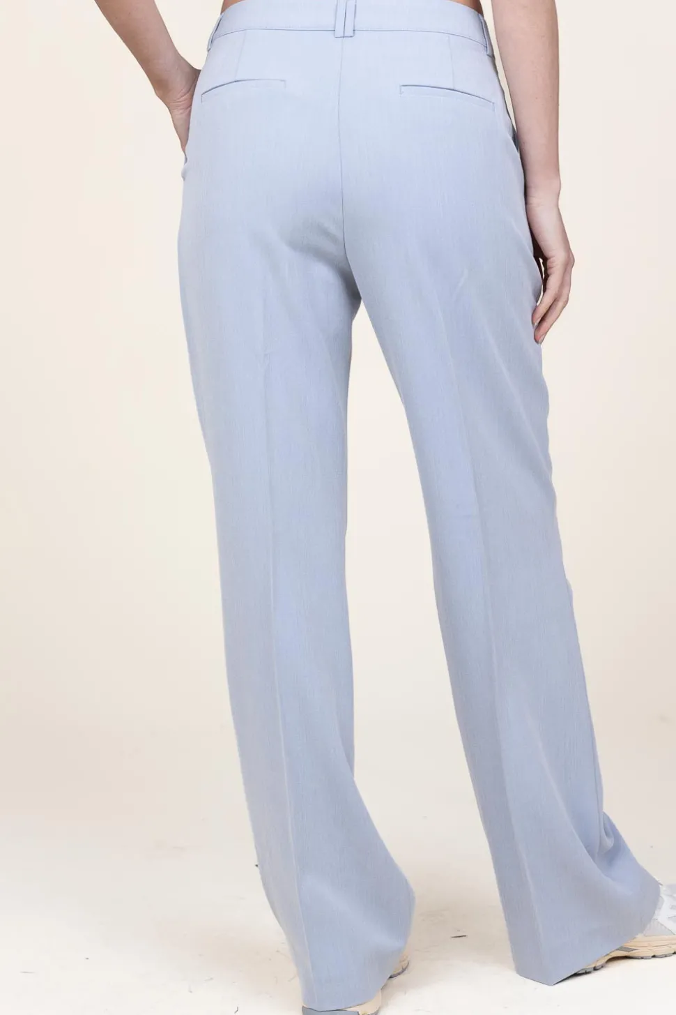 Cheap Aaiko Trousers With Belt Closure Chantalle | Blue... | | Little Soho