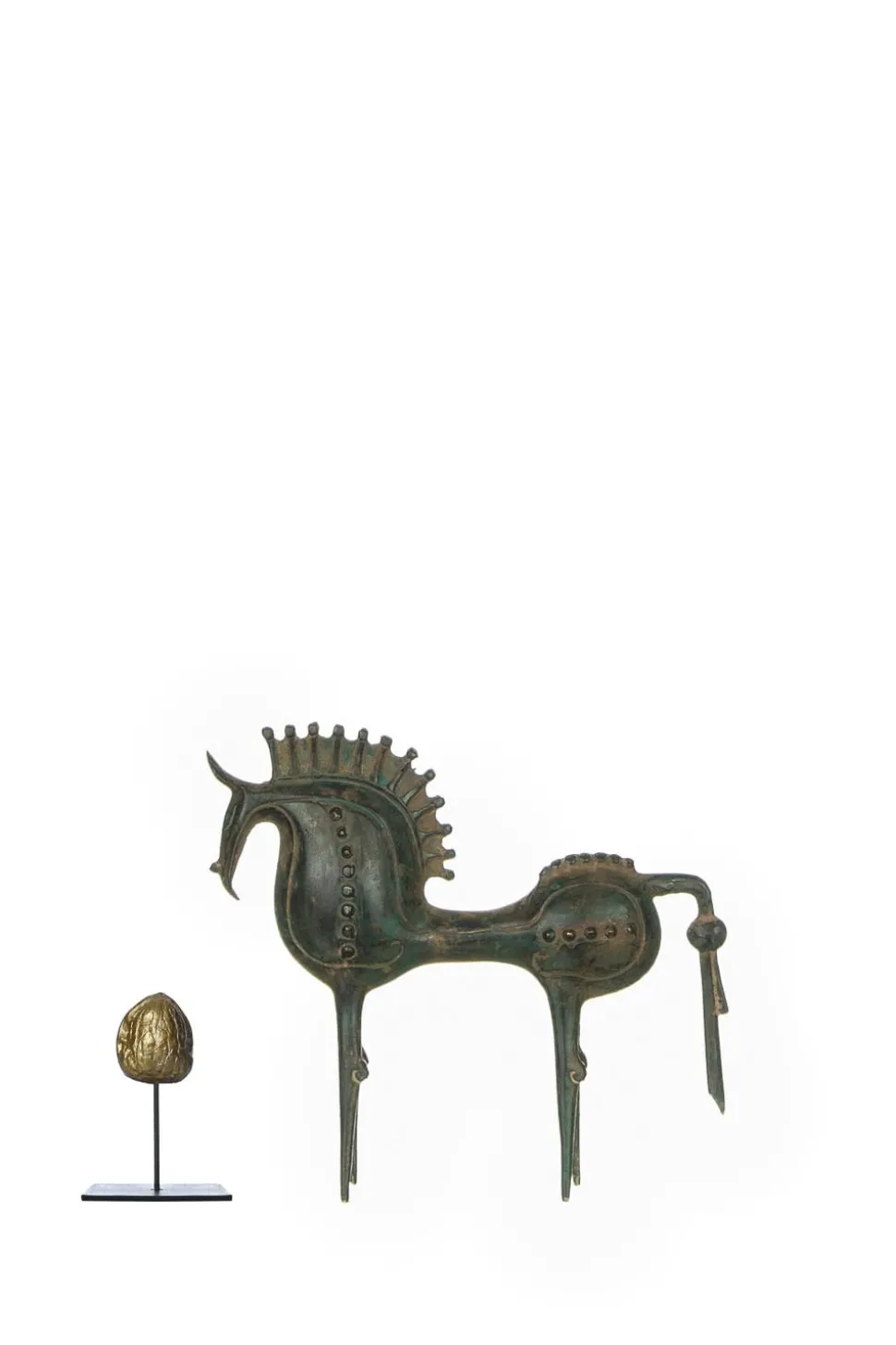 Hot Little Soho Living Troyan Horse Aidan - Large | Green... | | Little Soho