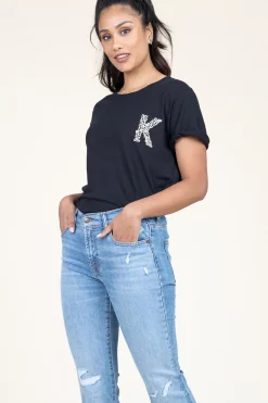 Cheap Kocca T-Shirt With Embroidery Bocdae | Black... | | Little Soho