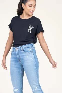 Cheap Kocca T-Shirt With Embroidery Bocdae | Black... | | Little Soho