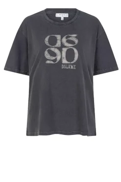 Hot Dante 6 T-Shirt With Logo Ashton | Black... | | Little Soho