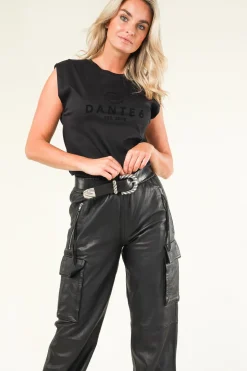 Store Dante 6 T-Shirt With Logo Bold | Black... | | Little Soho