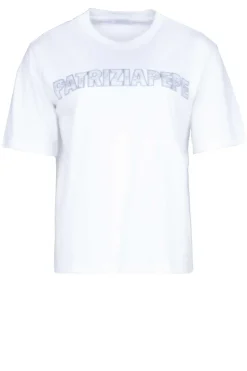 Cheap Patrizia Pepe T-Shirt With Logo Lucia | White... | | Little Soho