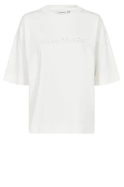 Discount Copenhagen Muse T-Shirt With Logo Muse | Natural... | | Little Soho