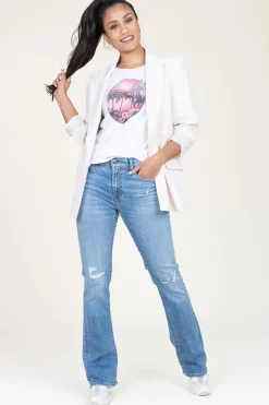 Cheap Liu Jo T-Shirt With Rhinestones Tangi | White... | | Little Soho